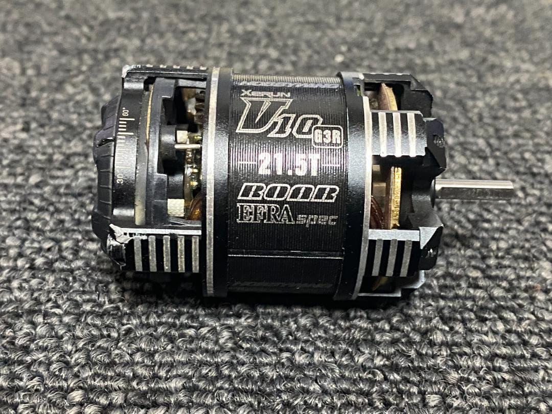 XeRUN V10 G3R 21.5T ROAR spec　チタンローター仕様