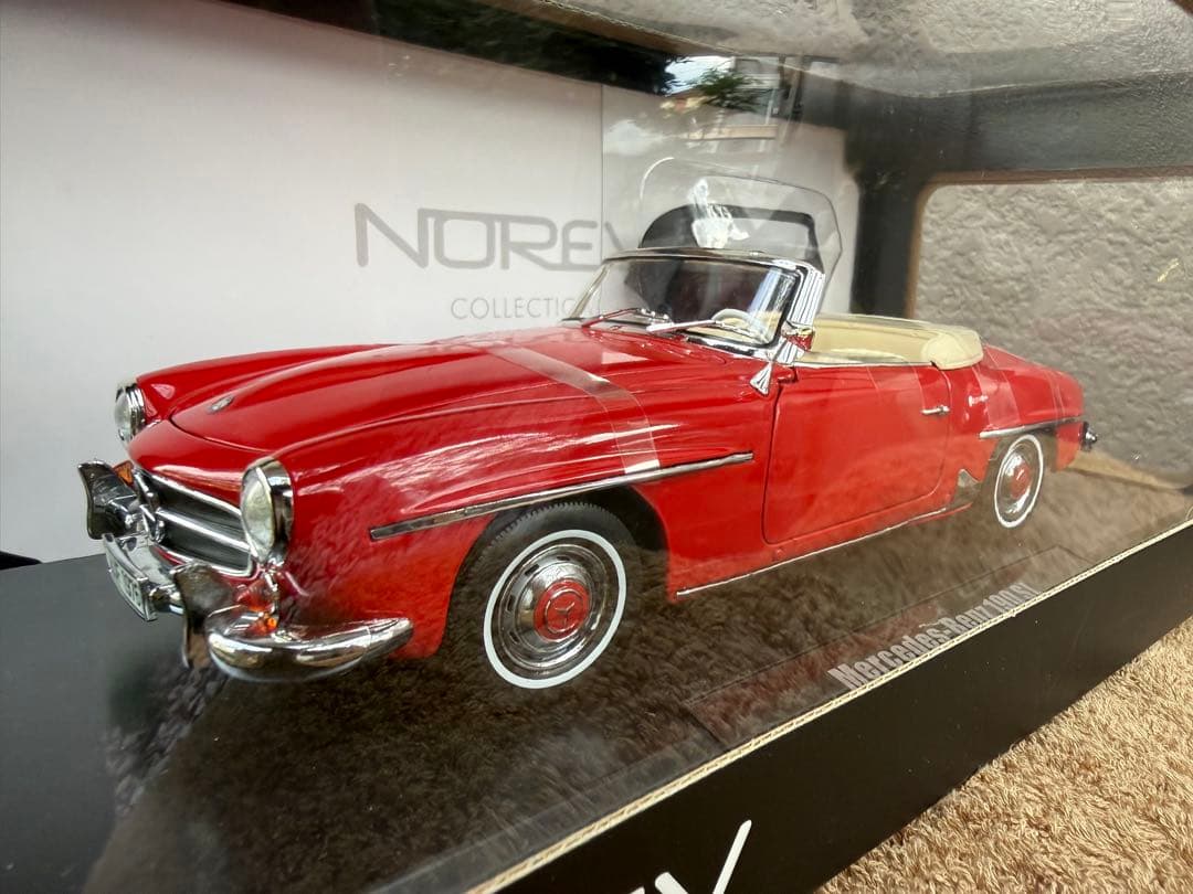 新品美品希少　ノレブMercedes-Benz 190 SL( 1957)Red