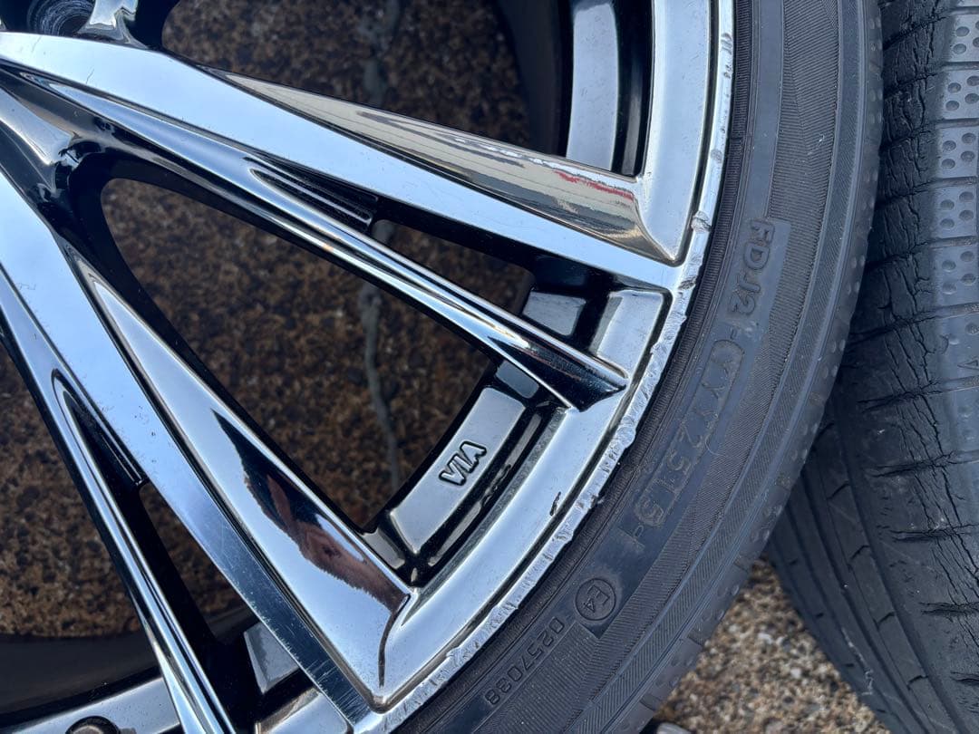 ①WEDS LEONIS 19インチ 4本セット