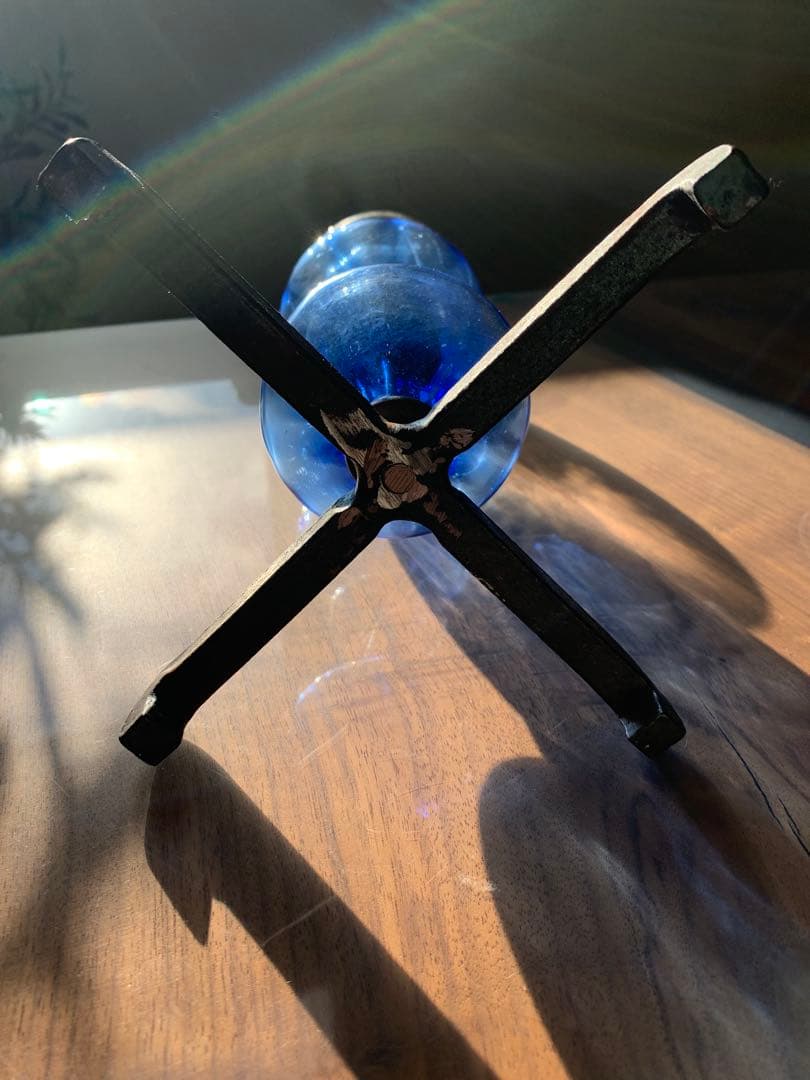 エリックホグラン　キャンドルホルダー　4連 大型　十字脚　北欧ビンテージ