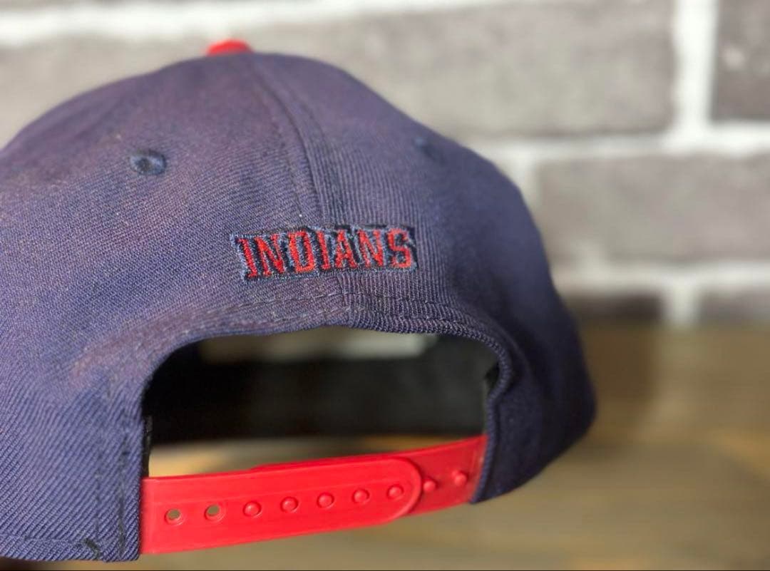 Indians NEW ERA Snapback デッドストック ワフー