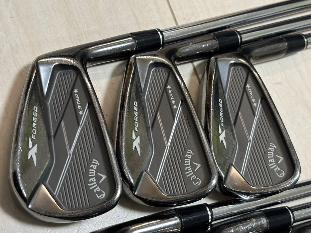 キャロウェイ　Xフォージド　スターアイアン　2019 スモーク