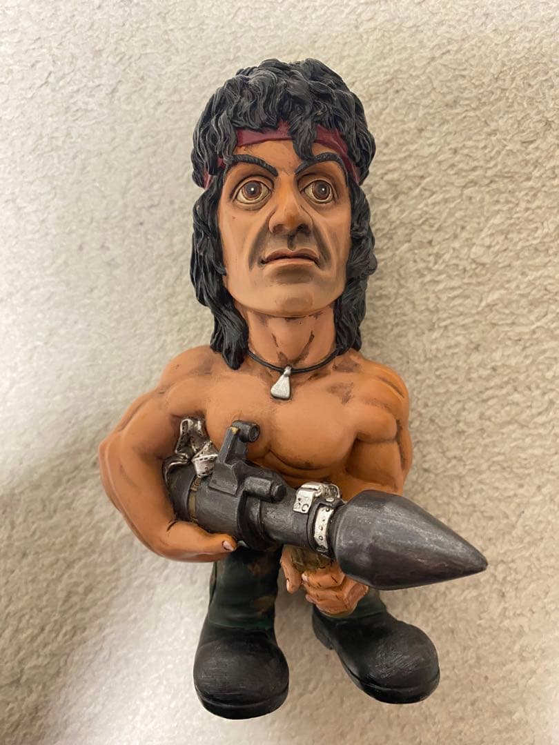 ランボー ヴィンテージフィギュア 置物 シルベスタ・スタローン