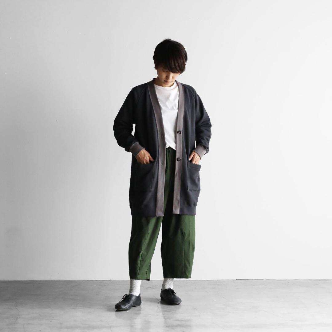 HUIS 遠州織物 SUVINスウェットロングカーディガン