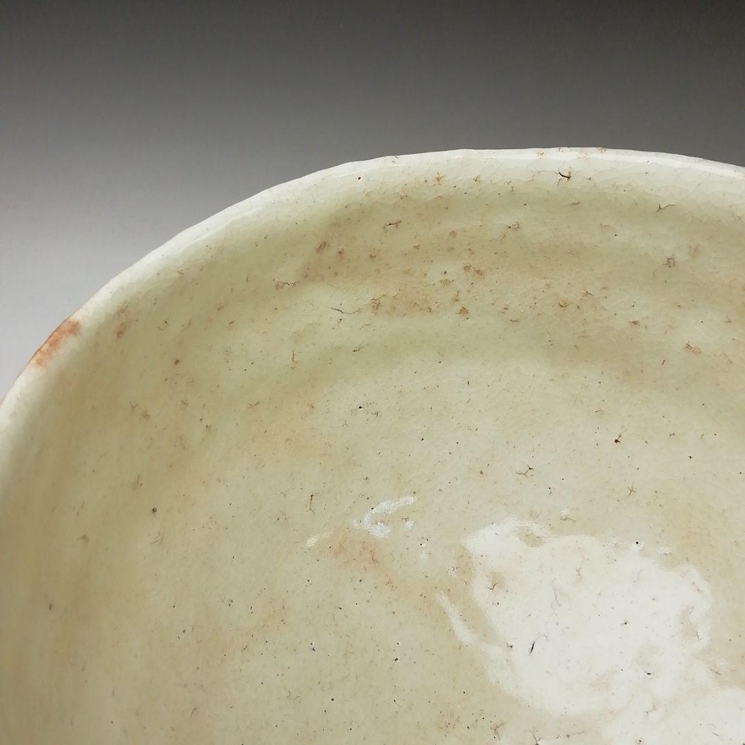 Ｓ７７２　茶碗　『萩焼』『萩茶碗』『納冨晋作』　共箱　抹茶碗　茶道具