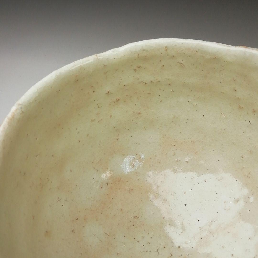 Ｓ７７２　茶碗　『萩焼』『萩茶碗』『納冨晋作』　共箱　抹茶碗　茶道具