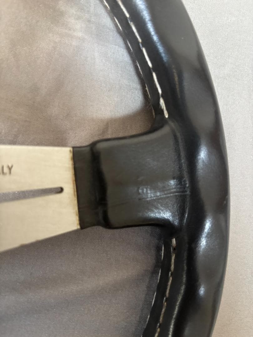 【FET刻印あり】NARDI ナルディ レザー ステアリング 36.5φ