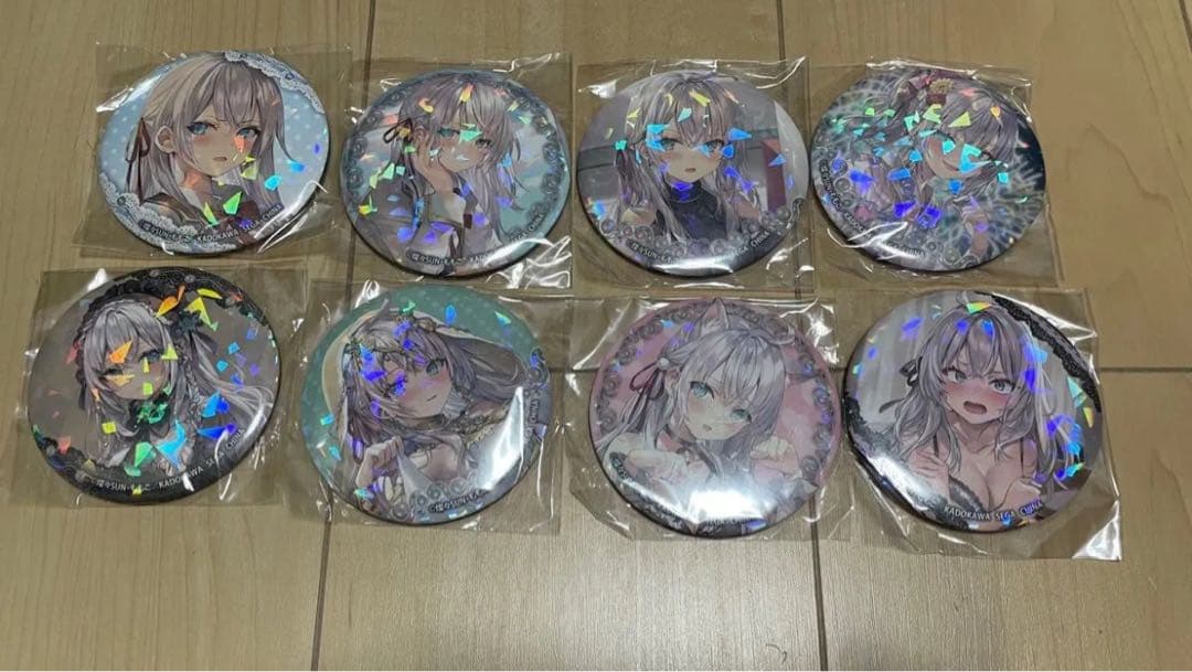 SEGA限定 時々ボソッとロシア語でデレる隣のアーリャさん ホログラム缶バッジ