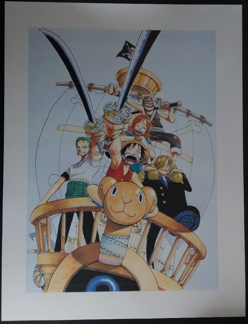 ワンピース 週刊少年ジャンプ 懸賞品 非売品 限定ロゴフォトビュアー＆複製原画