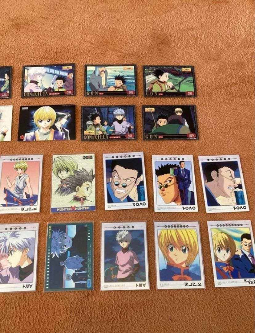 旧アニメ　HUNTER×HUNTERグッズまとめ売り　トレカ　フィギュア　CD