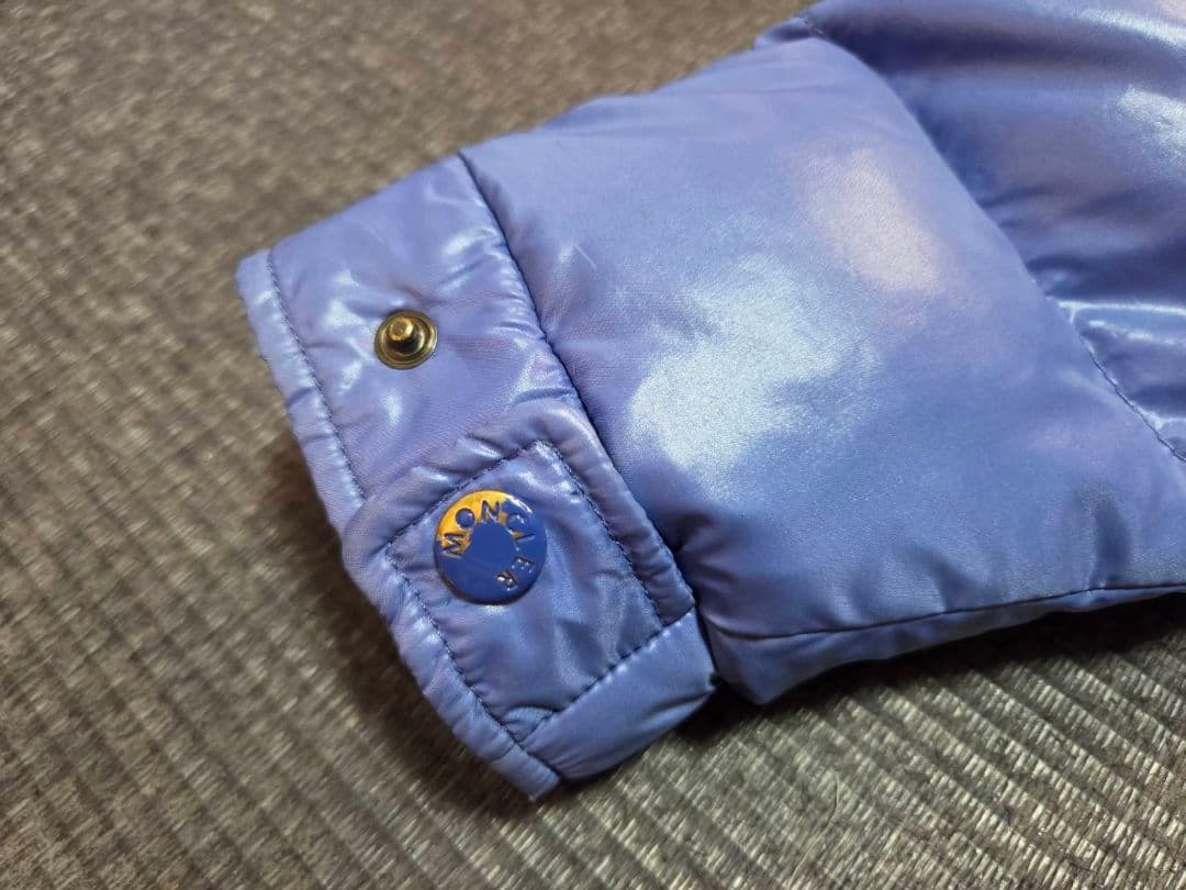 美品　MONCLER MAYA ダウン 0　モンクレールマヤ　ブルー