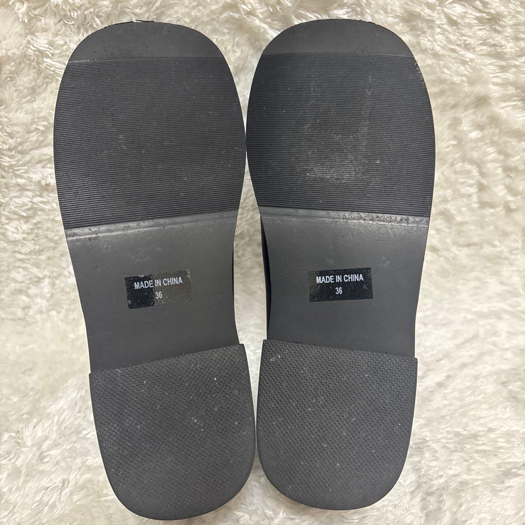 anuke【アンヌーク】 ローファー フラットシューズ スリッポン 23cm前後