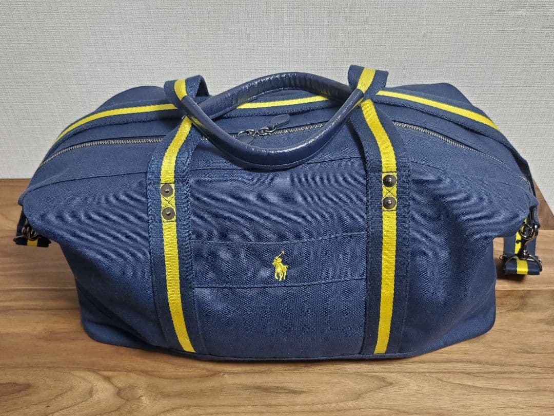 ポロゴルフ　ボストンバッグ　ネイビー