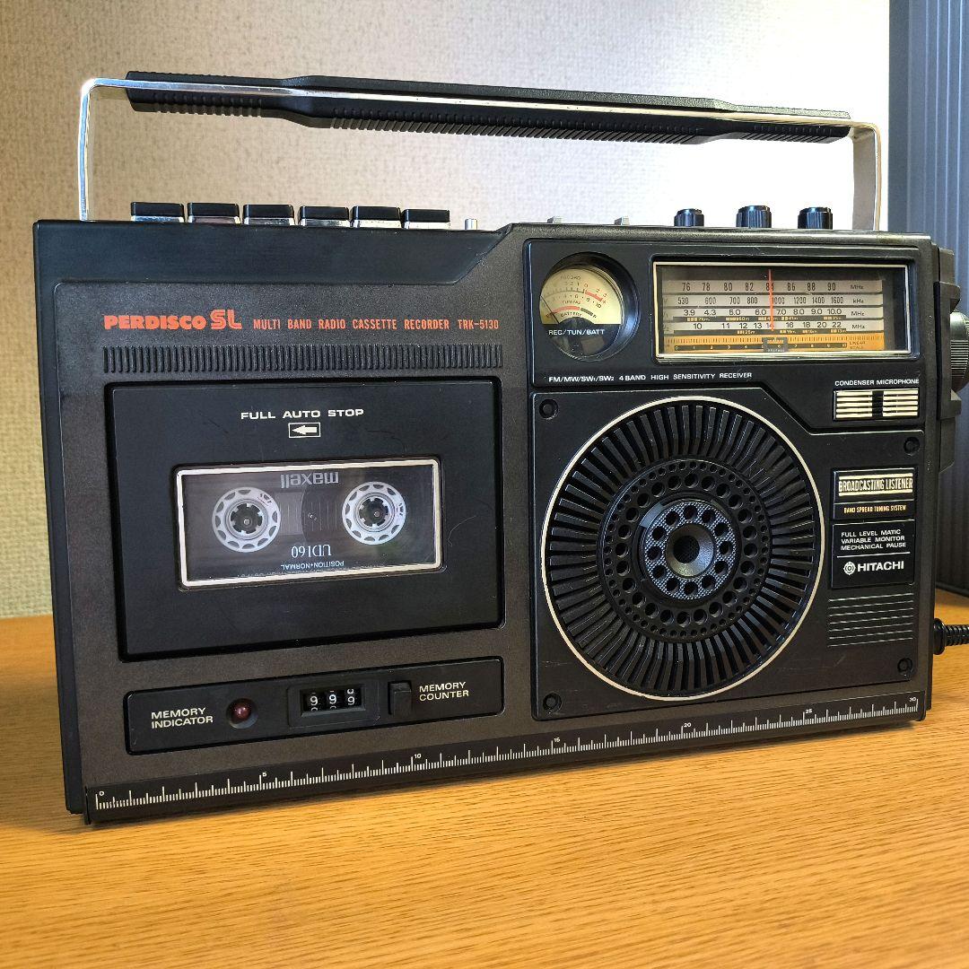 日立パディスコSL TRK-5130 BCLカセット整備品実動機