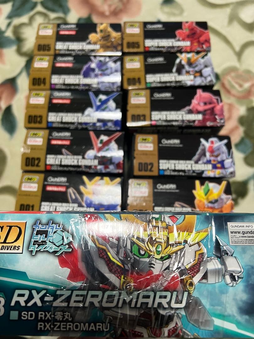SDBD RX-零丸 「ガンダムビルドダイバーズ」　セット