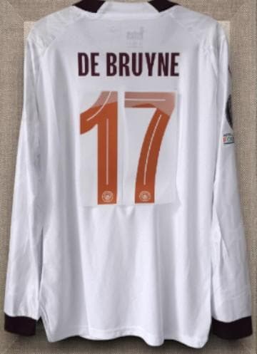23/24 シーズン マンチェスターC アウェイ 長袖 デ・ブライネ #17
