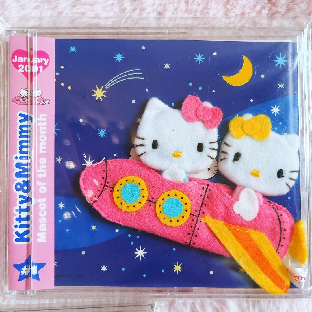 希少レア　ハローキティ　マグネットマスコット　2001 vivitex サンリオ