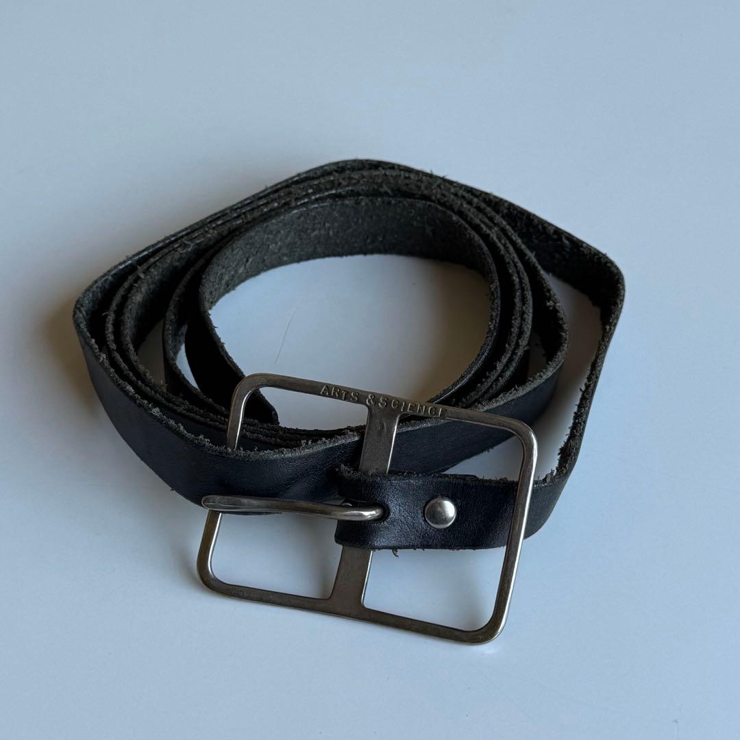 arts&science thin buckle belt S ベルト