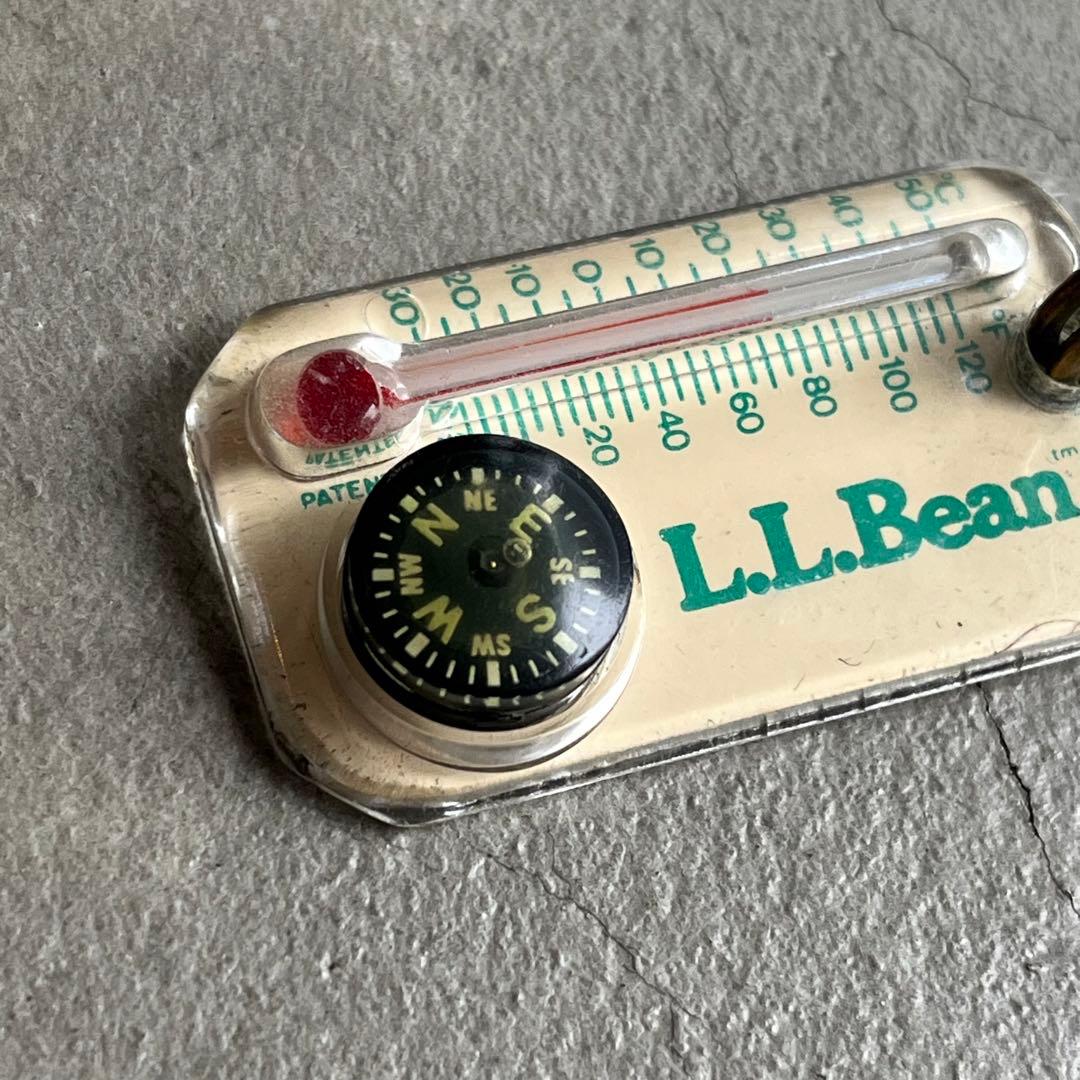 80s-90s LLBean Zip-O Gage 温度計コンパス キーホルダー