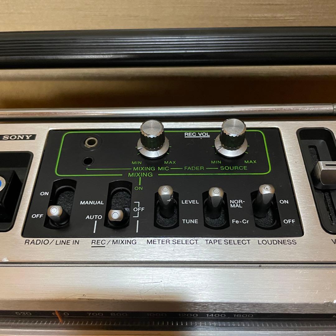 SONY／ラジカセ／CF-1980V／メンテ済み／メンテセット／外装美品