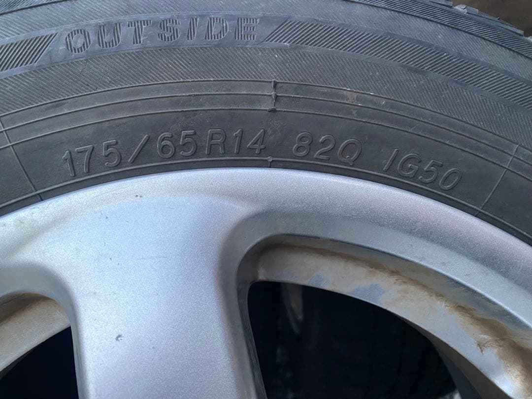 ジ*ジ様 14インチ ホイールセット スタッドレス YOKOHAMA ice G