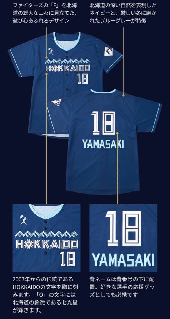 WE LOVE HOKKAIDO 2025レプリカユニ L 松本剛　#7