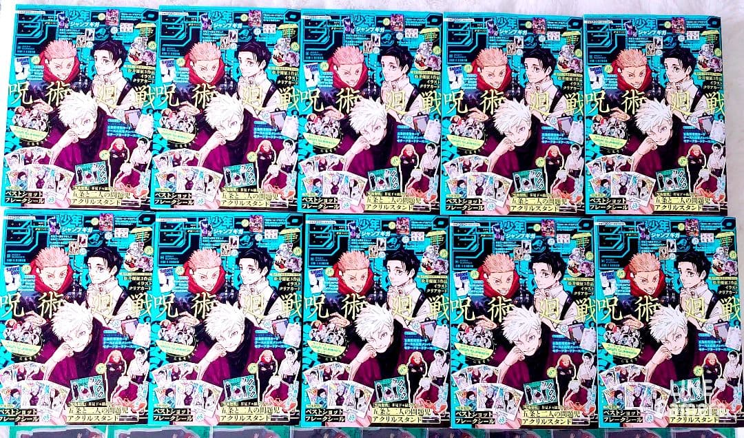 呪術廻戦 アクリルスタンド 缶バッジまとめ売り