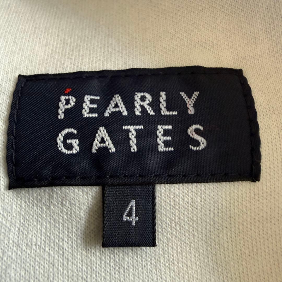 未使用品　パーリーゲイツ　ジョガーパンツ　M〜L相当　総柄　紺　ネイビー　4