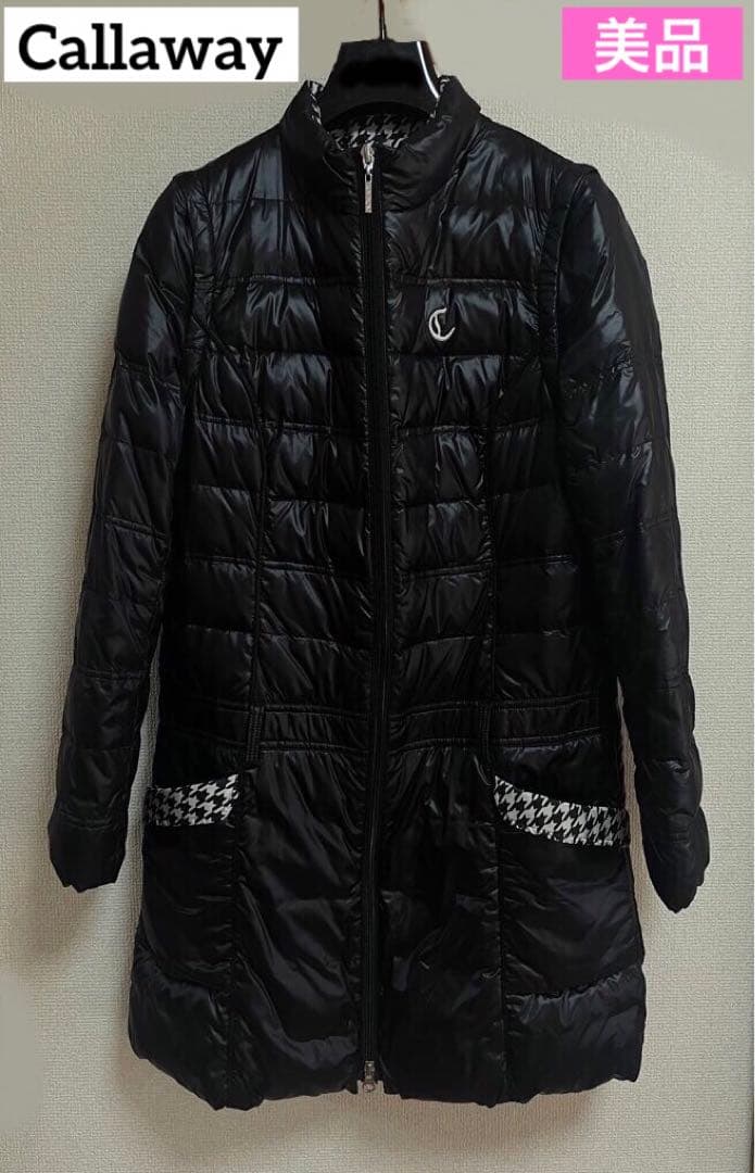Callaway キャロウェイ　レディース 黒 ダウンジャケット　ダウンベスト