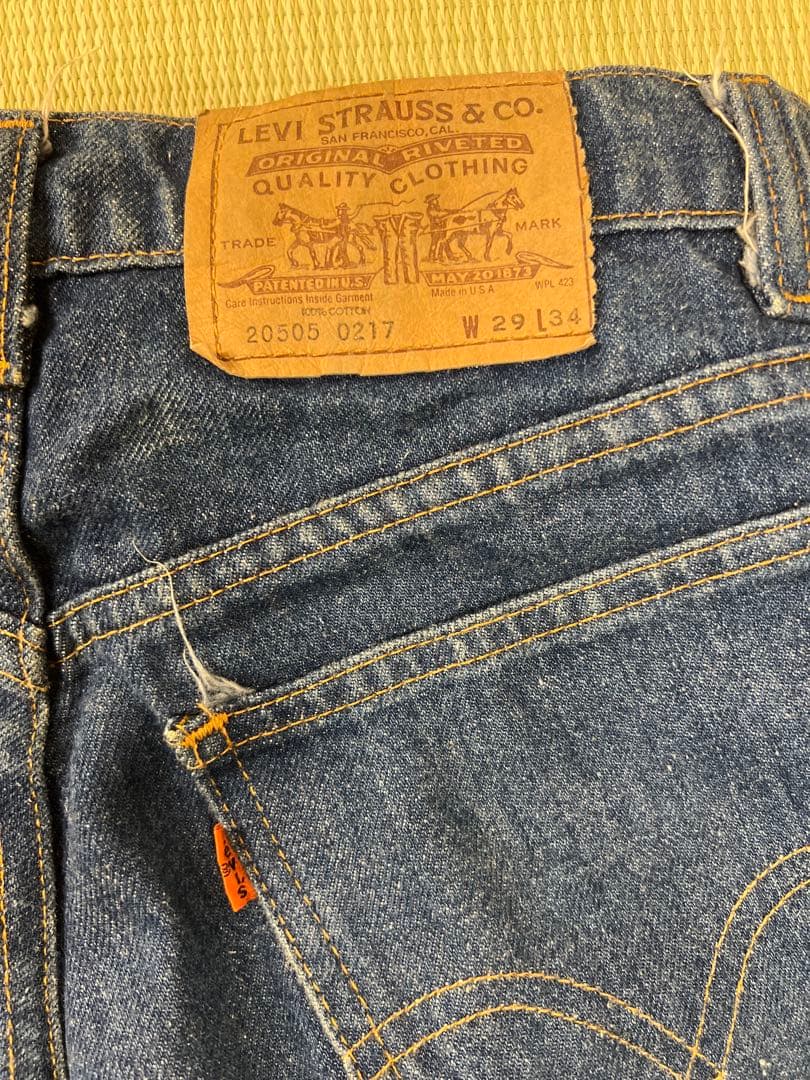 u*s様 Levi’s 505 70s ヴィンテージ TALON42 W29