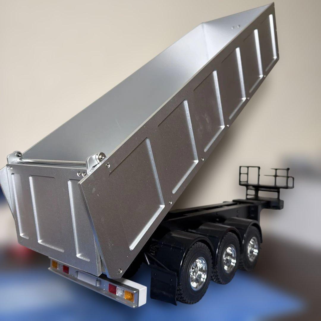 1／14トレーラ3軸ダンプ