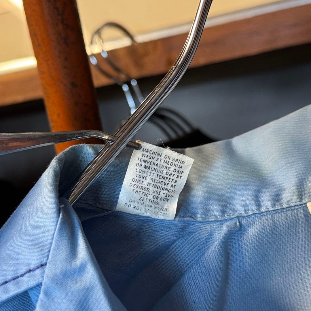 70s ビンテージの半シャツ King Louie キングルイ ボーリングシャツ