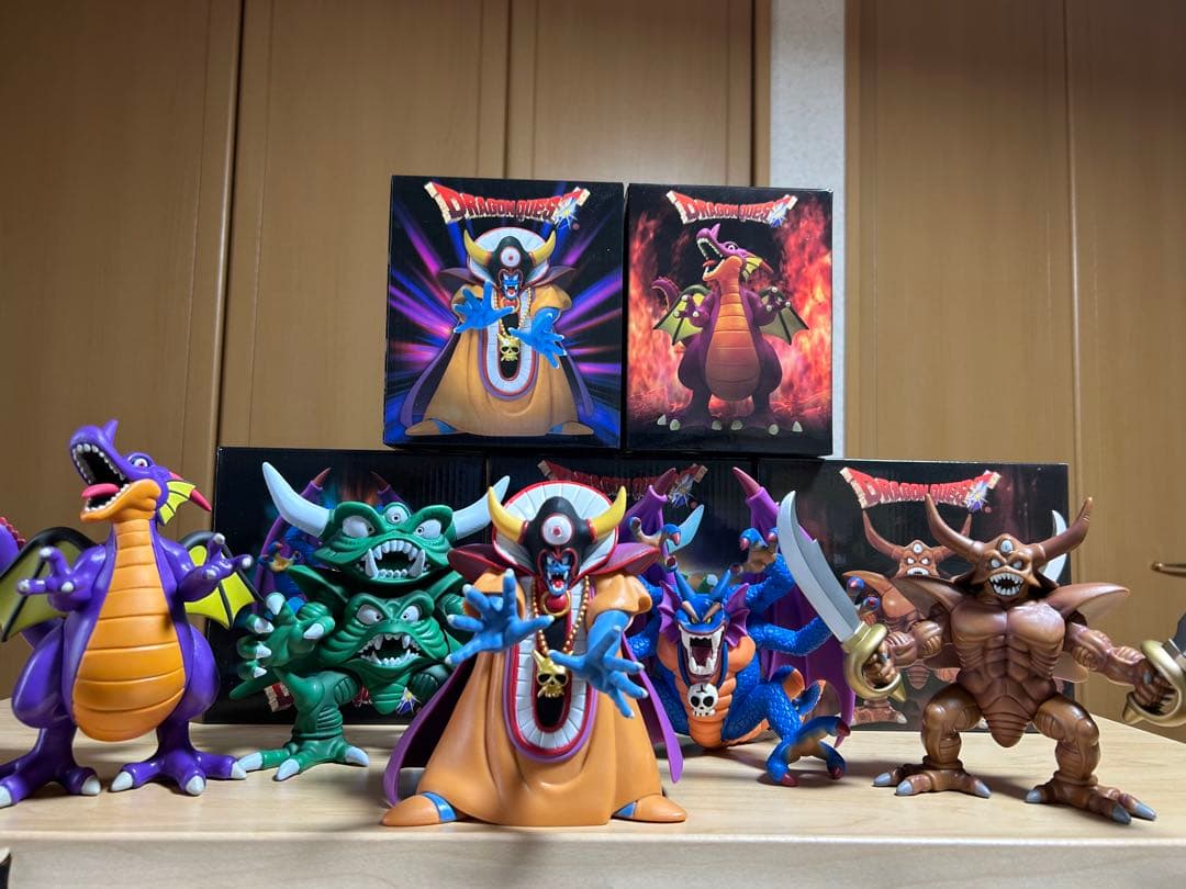 ドラゴンクエスト　魔王フィギュア　5体セット