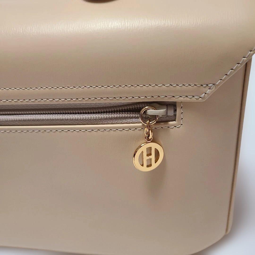 R*n様 濱野ハマノ　フォーマルバッグ　ベージュ 未使用級