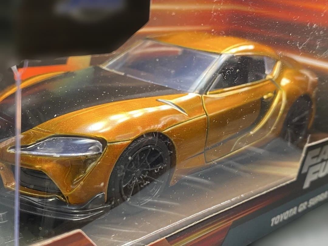 TOYOTA GR SUPRA ミニカー FAST & FURIOUS