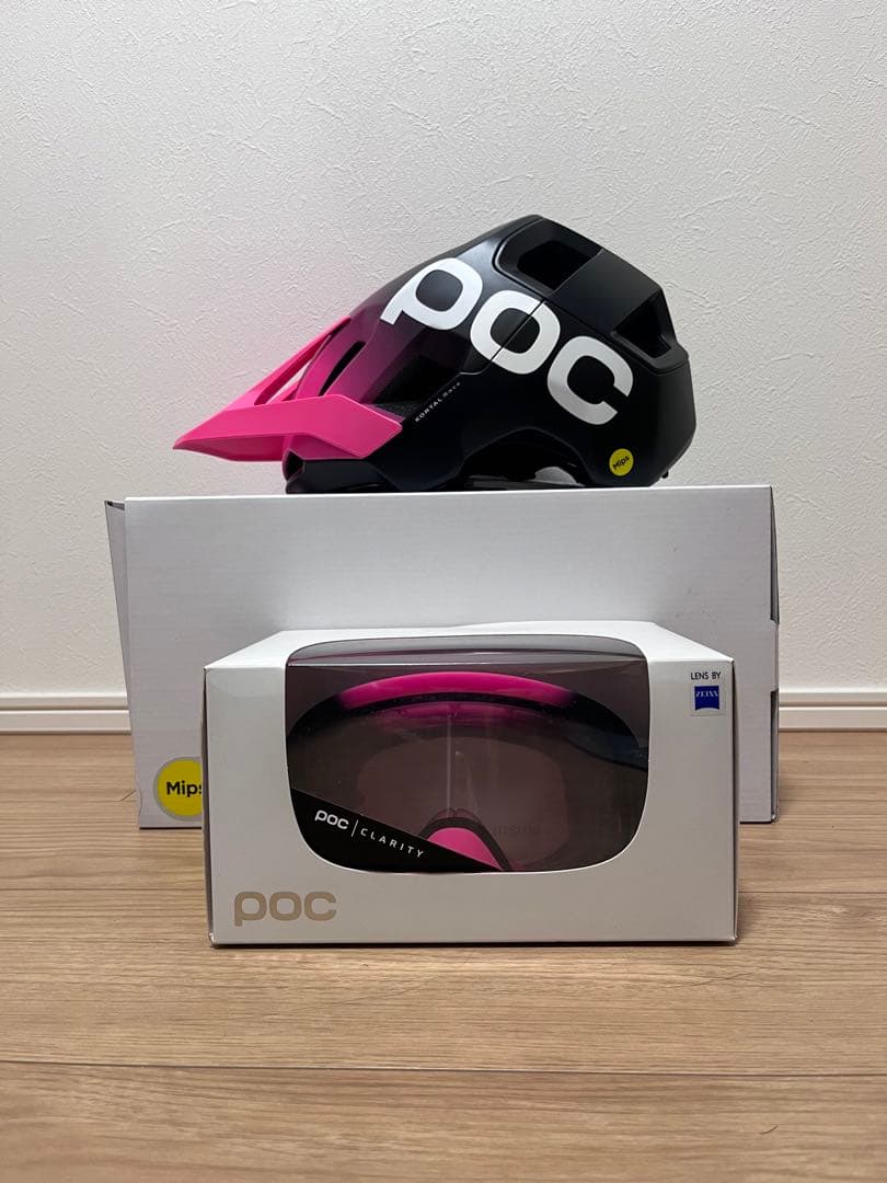 POC KORTAL RACE MIOS & ORA CLARITYセット