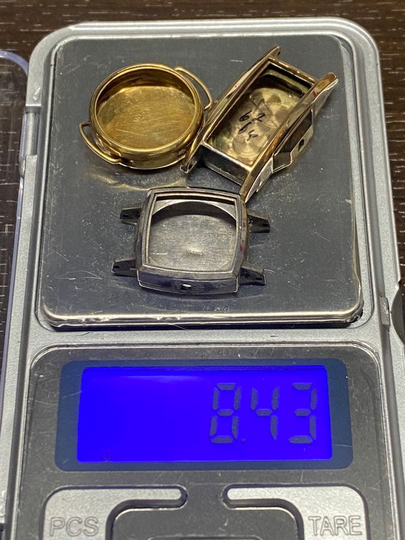 k18 WG 金無垢時計ケース