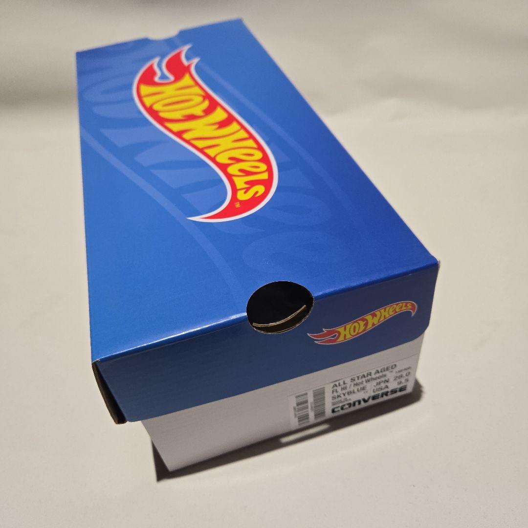 美品 コンバース ホットウィール コラボ 28 cm 箱付き