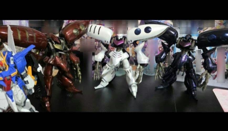 MG・キュベレイダムド1/100 美品3体セット ・ジェガン・リンドヴゥルム