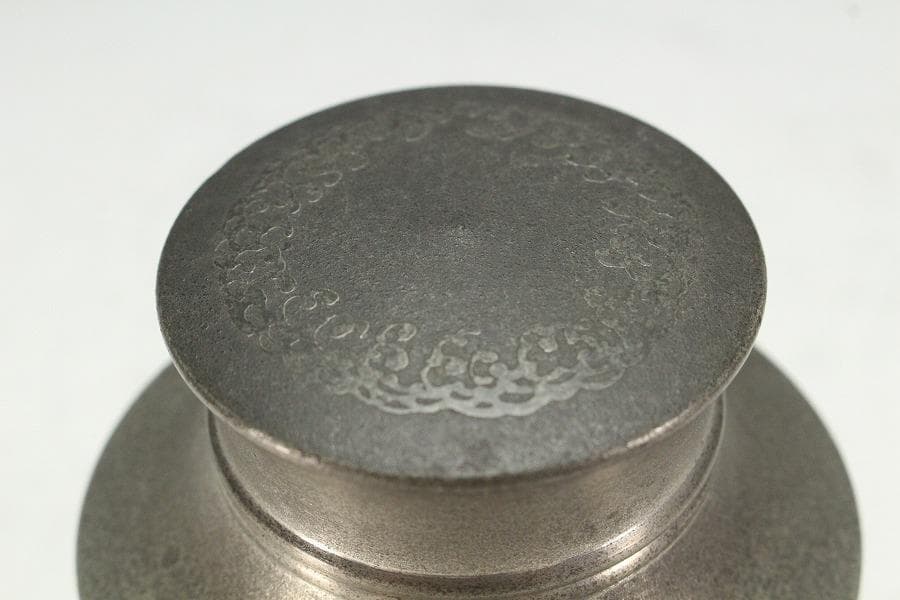 茶道具 古錫 煎茶 茶入 茶壷 四件 まとめて(K-YC470)