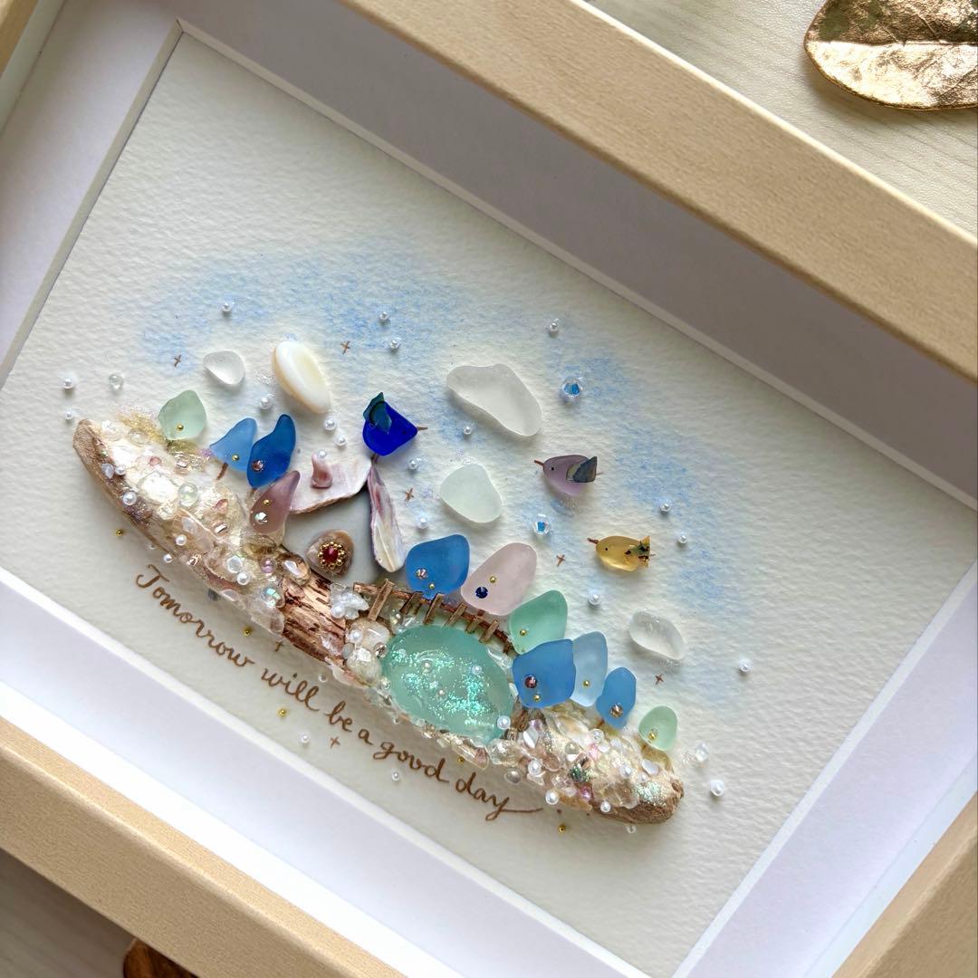 べーちゃん　オーダー受付　シーグラスアート