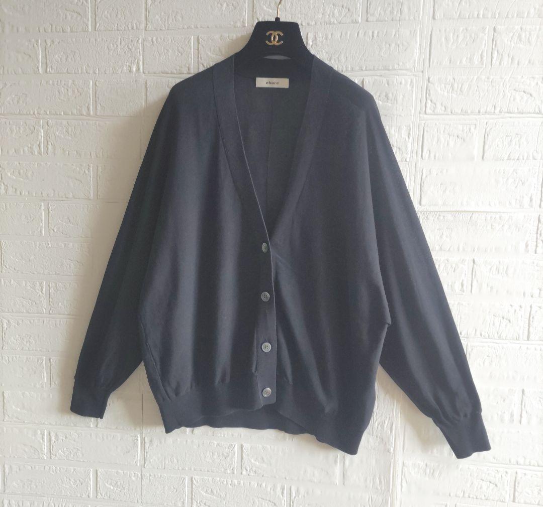 専用✨ebure 　エブール　カーディガン　シアー　Vネック