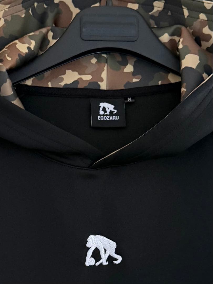 《エゴザル》EGOZARU セットアップ パーカー ジャージ M 黒