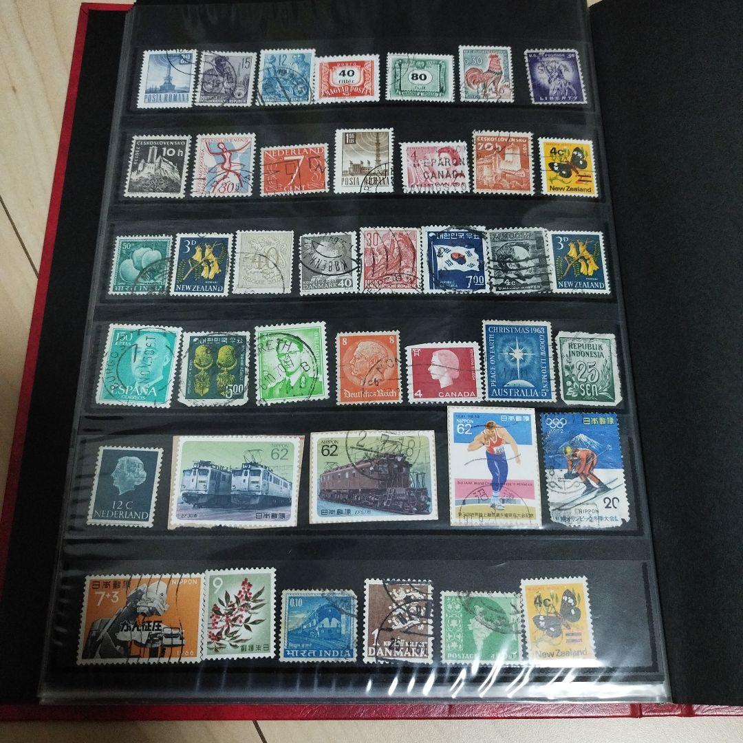 【当時物】使用済　海外切手　プレミア　レトロ　アンティーク