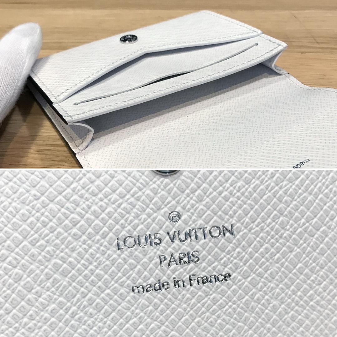 新品未使用 ルイヴィトン タイガラマ アンヴェロップカルトドゥディジット 白