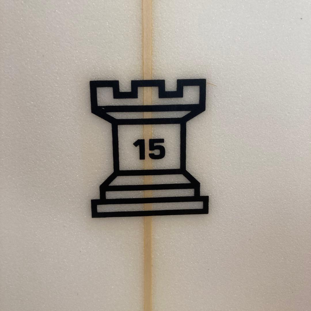 ROOK15 5.10 AL MERRICK ショートボード ホワイト