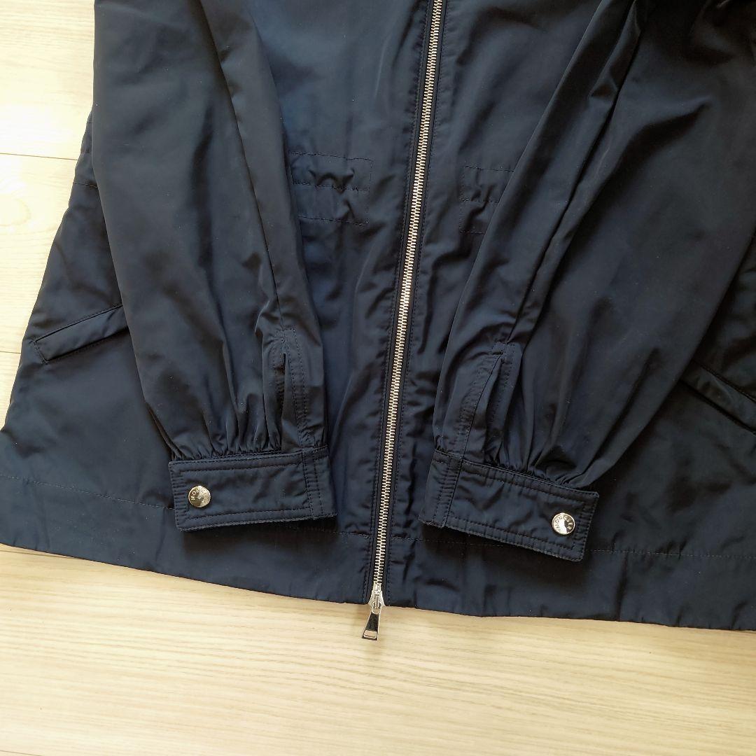 MONCLER　フーディスプリングハーフコート　パーカー　ENET　ネイビー