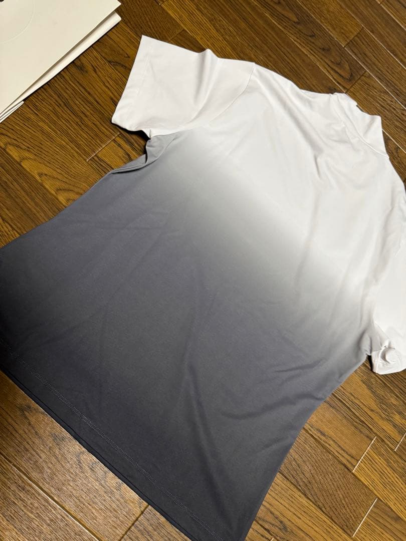 新品の　MARK & LONA 38(M) モックネック半袖　ホワイト