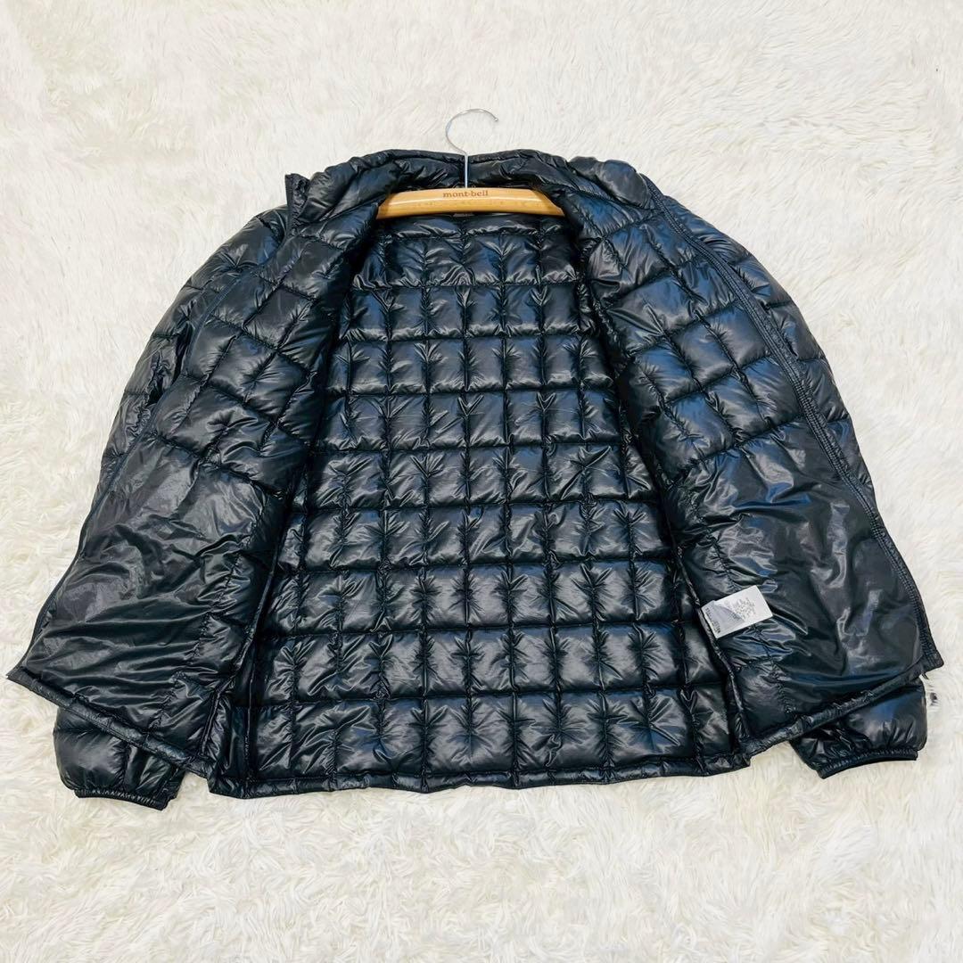 モンベル　プラズマ1000ダウン ジャケット　ブラック　M スタッフバックなし
