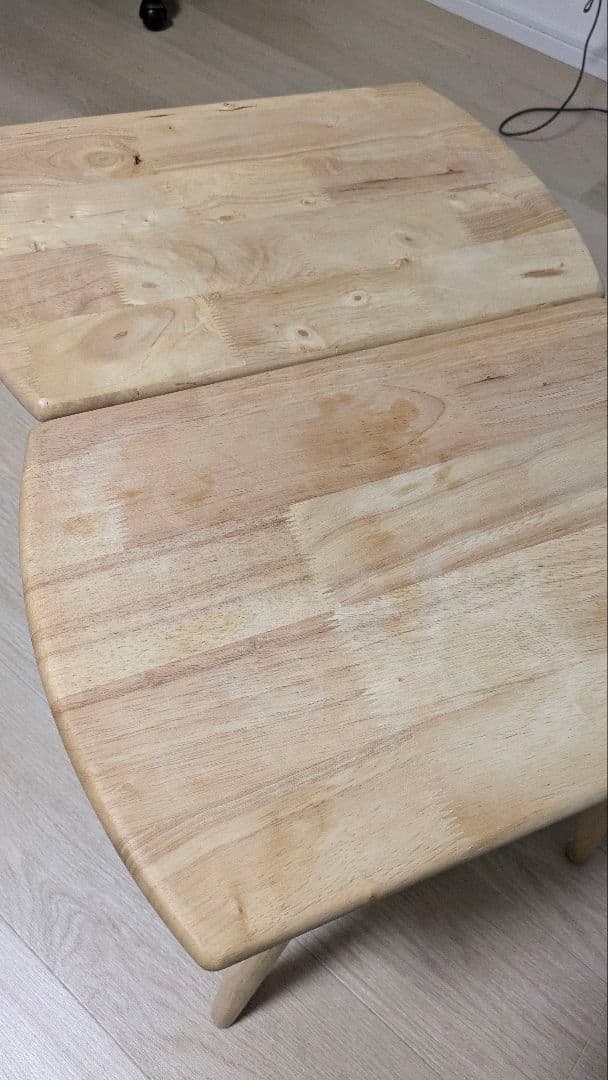 【最終値下げ】ラバーウッドカウンターテーブルセット